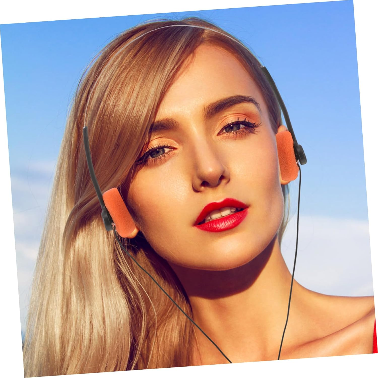 BUGUUYO Comfortable Adjustable Headband School Headphones for Safe Listening Lightweight Ear Design for Students for Travel Sports and Classroom Use image number 5