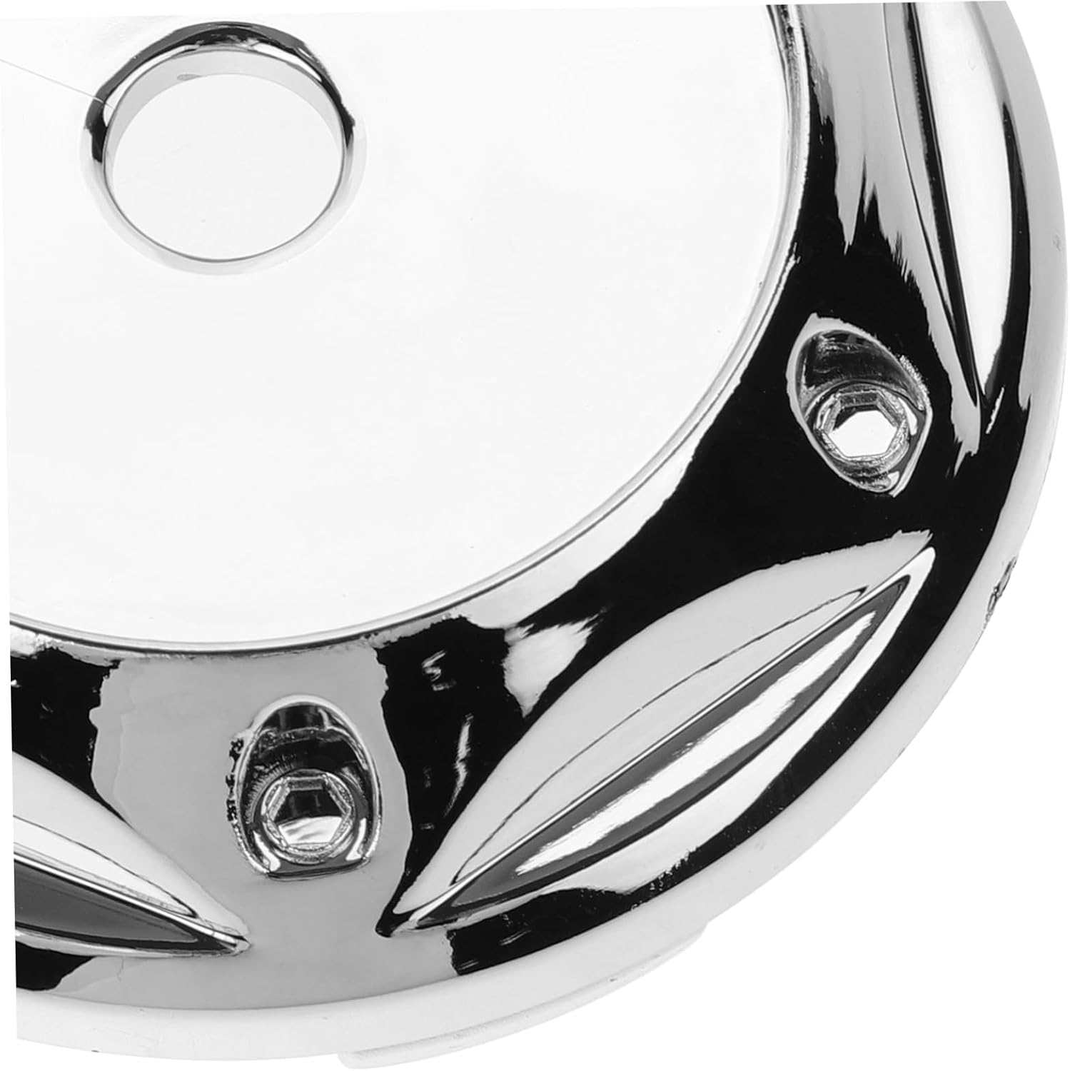 TOGEVAL Car Wheel Hub Caps Rim Center Caps 68Mm 4Pcs Silver Auto Wheel Center Covers Replacement Automotive Tire Accessories image number 5