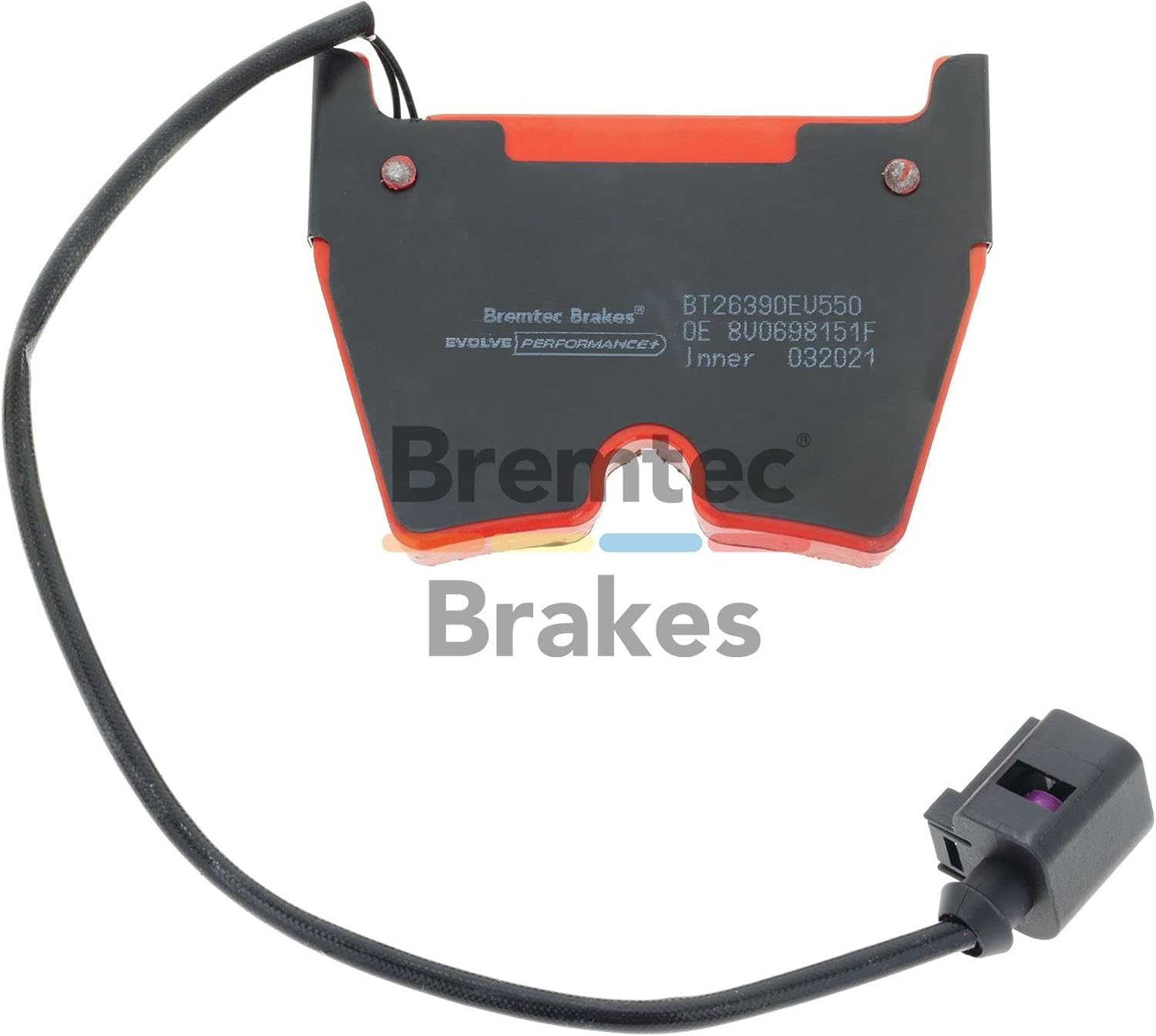 Bremtec BT26390EV550 Evolve Hybrid-Carbon Performance+ Brake Pads