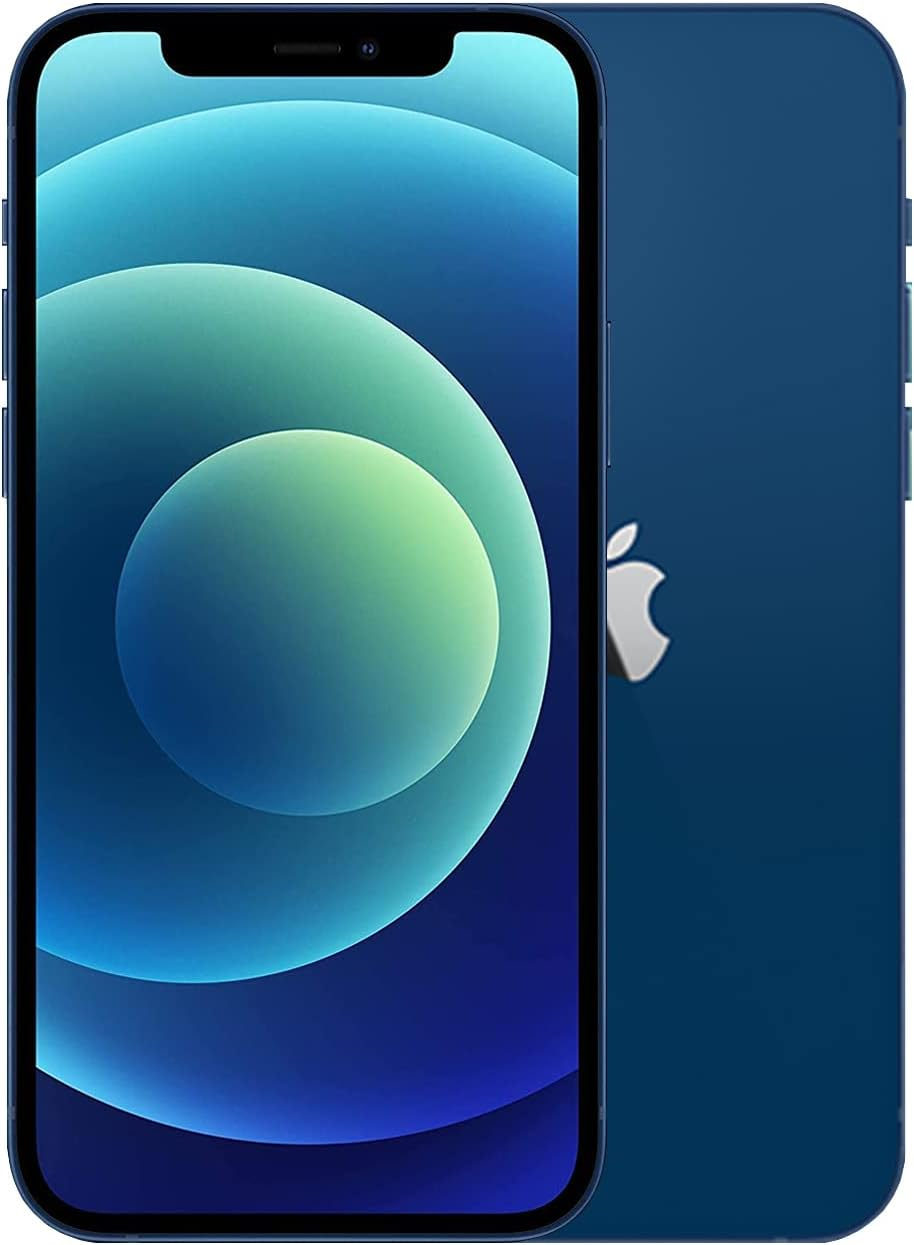 Apple Iphone 12 64GB Blue (Renewed)