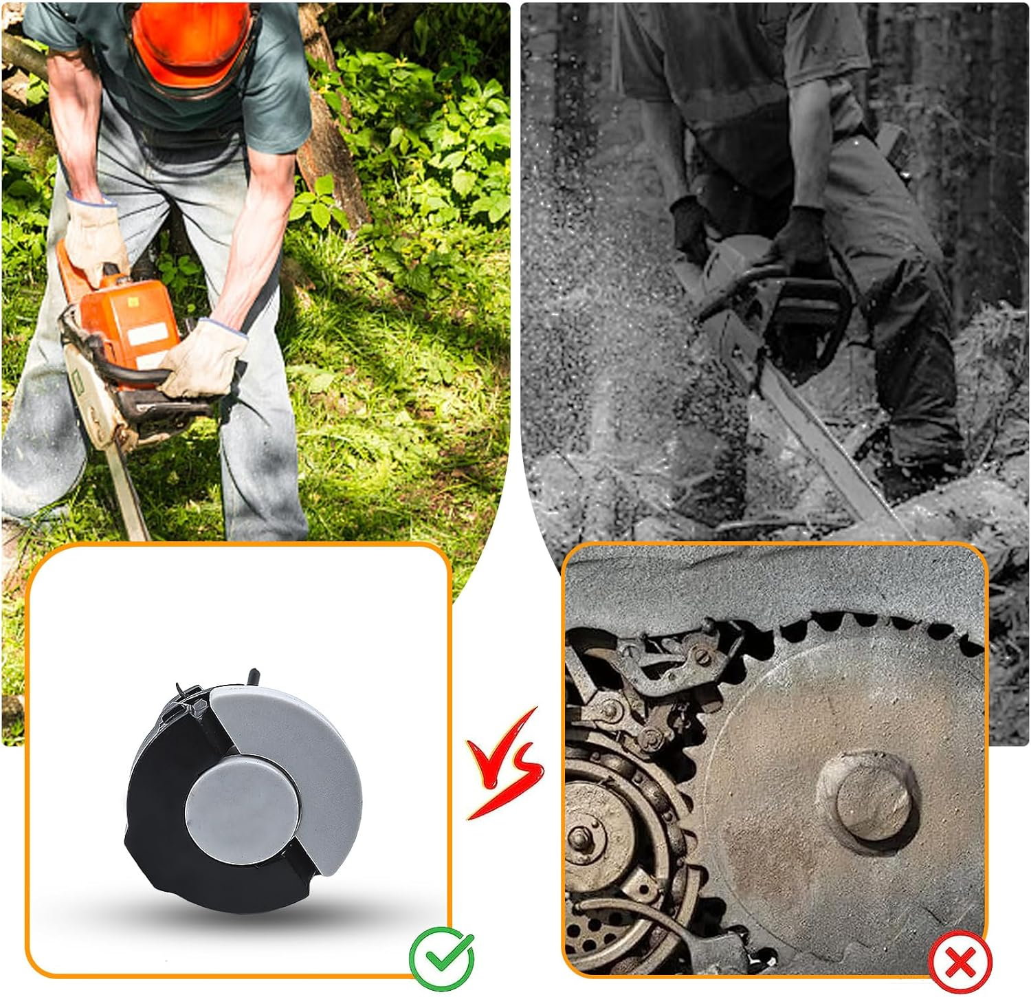 Haishine Gas Fuel Tank Cap Fit STIHL HS81 HS81R HS81T HS86 HS86R HS86T Hedge Trimmers image number 6