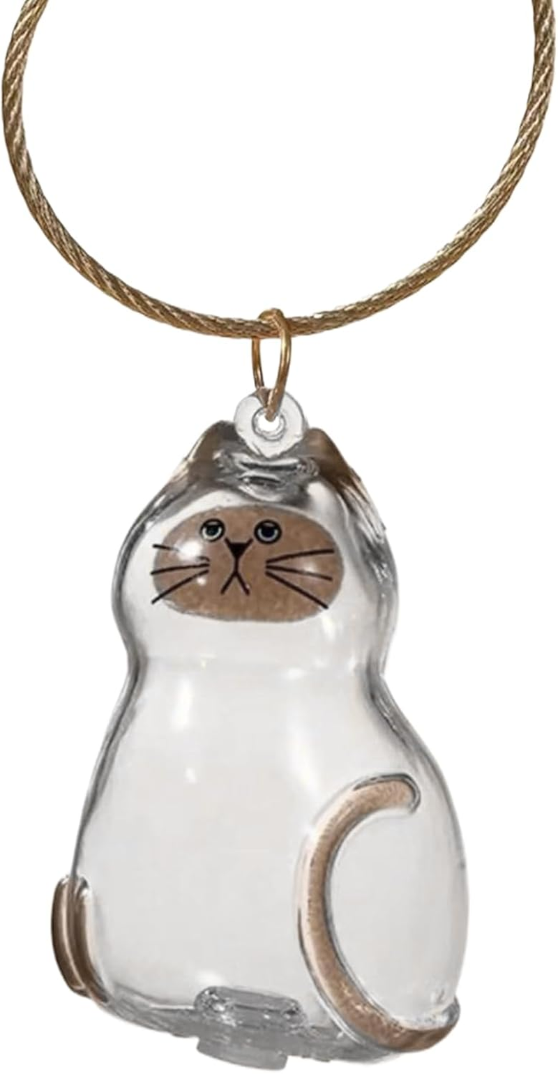 Transparent Cat Hair Storage Box, Cat Hair Storage Bottle, Pet Memorial Keepsake, with Meaningful Sympathy, Clear and Compact Design, 4.5Cm, for Friends & Family image number 1