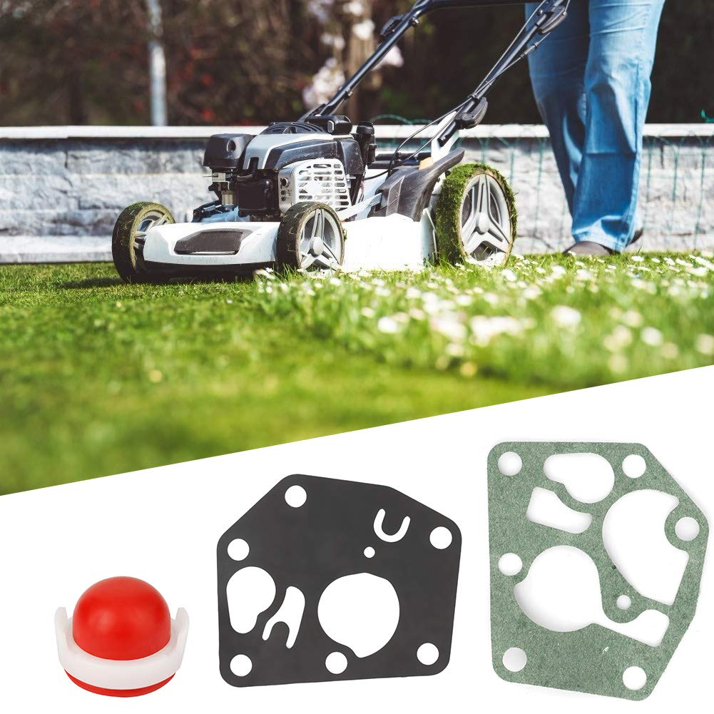Briggs and Stratton, Primer Complete Kit Plastic Not Easy to Damage High Adaptability Gasket, for Stratton Carburettor Diaphragm Briggs image number 6