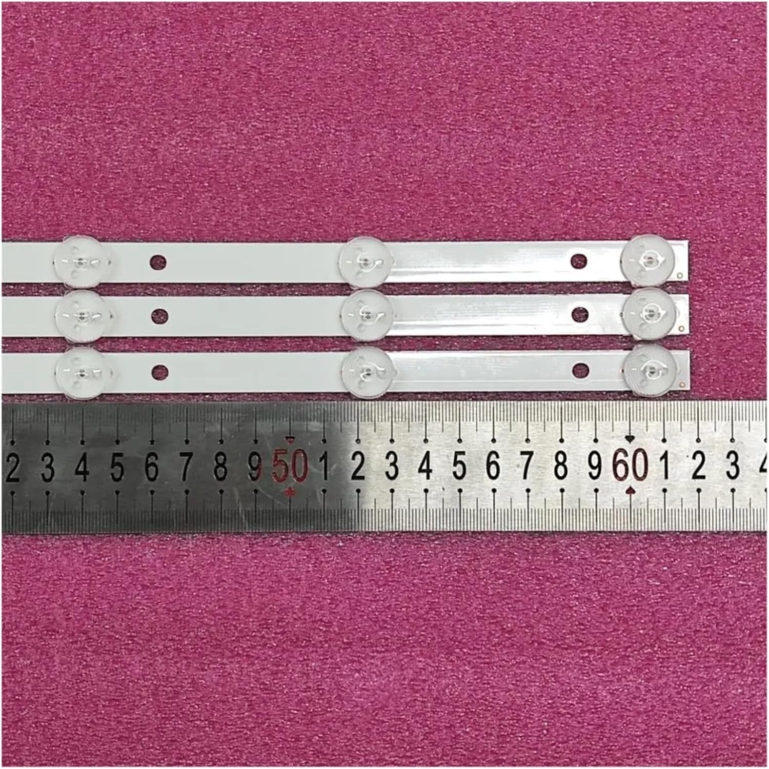 3PCS New TV Lamps LED Backlight Strips for D.-AEWOO L32R630VKE HD TV Bars Kit LED Bands 4708-K320WD-A4213K01 KB-6160 K320WD Rulers (Color : 3 Pieces for 1TV)