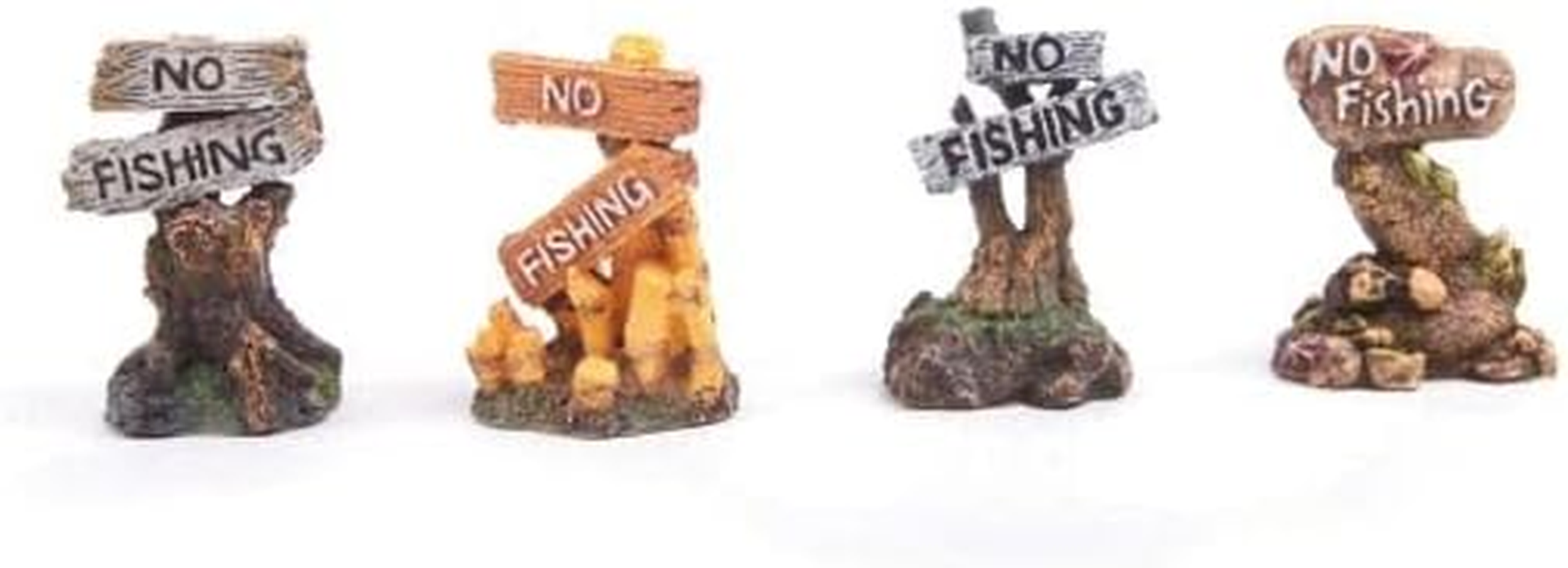 Kazoo KZ19025 No Fishing Sign Ornament, Small