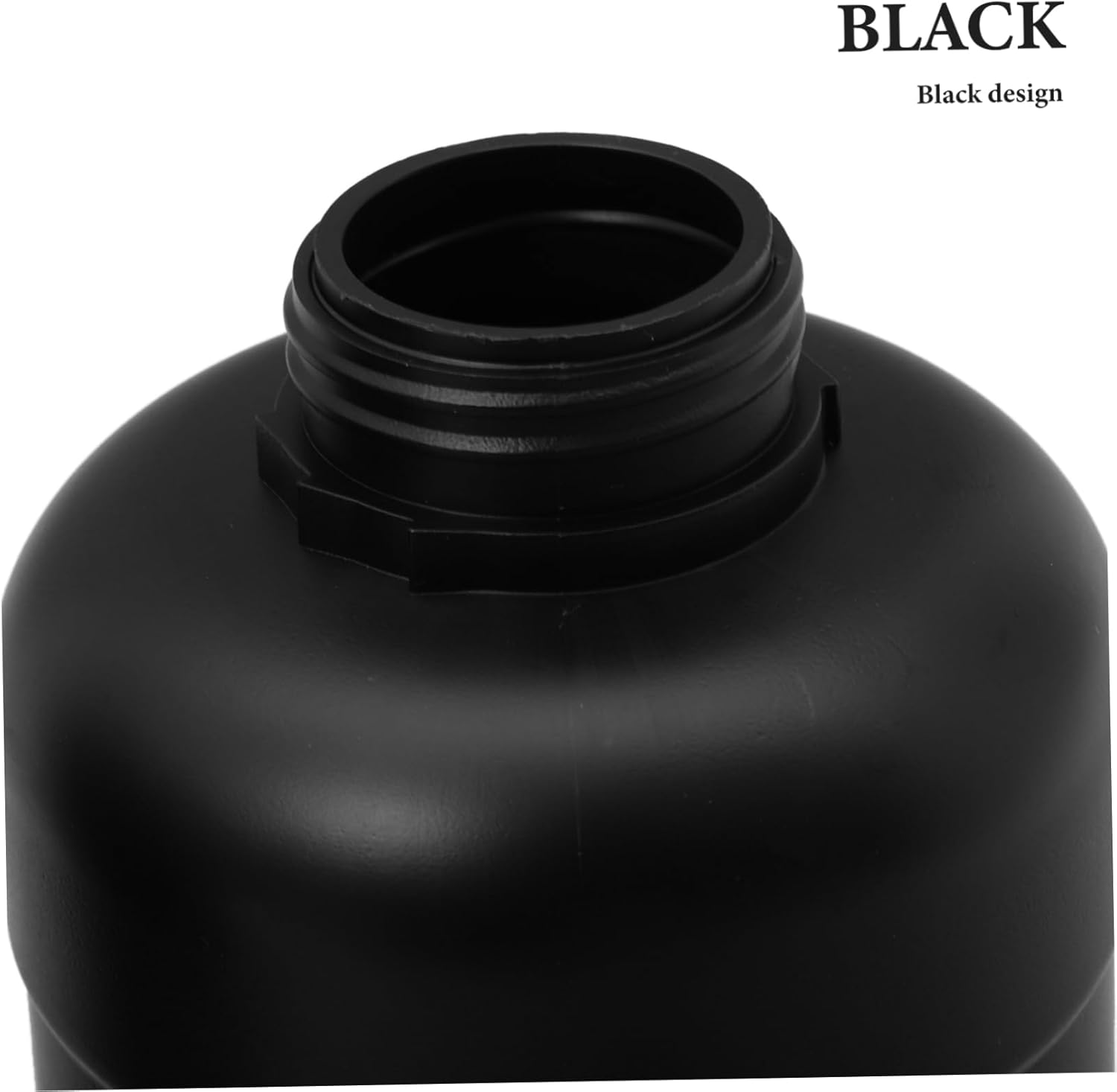 GETAJGHSD 1000Ml Plastic Reagent Bottles 4 Pack Empty Laboratory Sample Containers Caps Black Chemical Bottles for Liquid Storage for School and Home Use image number 4