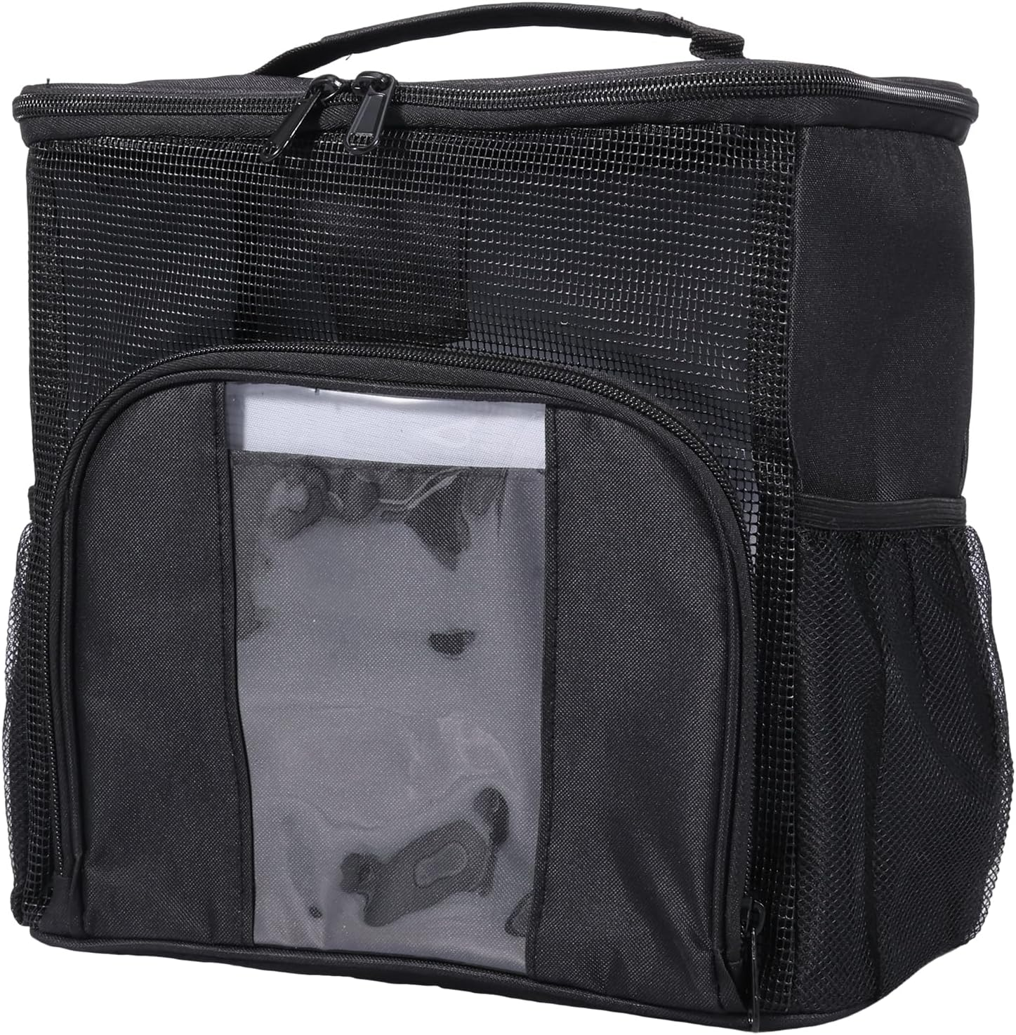 Awobepl Hanging Travel Toiletry Bag, Waterproof Oxford Fabric Toiletry Organizer, Portable Breathable Makeup Bag for Bathroom Camping Trip (Black)