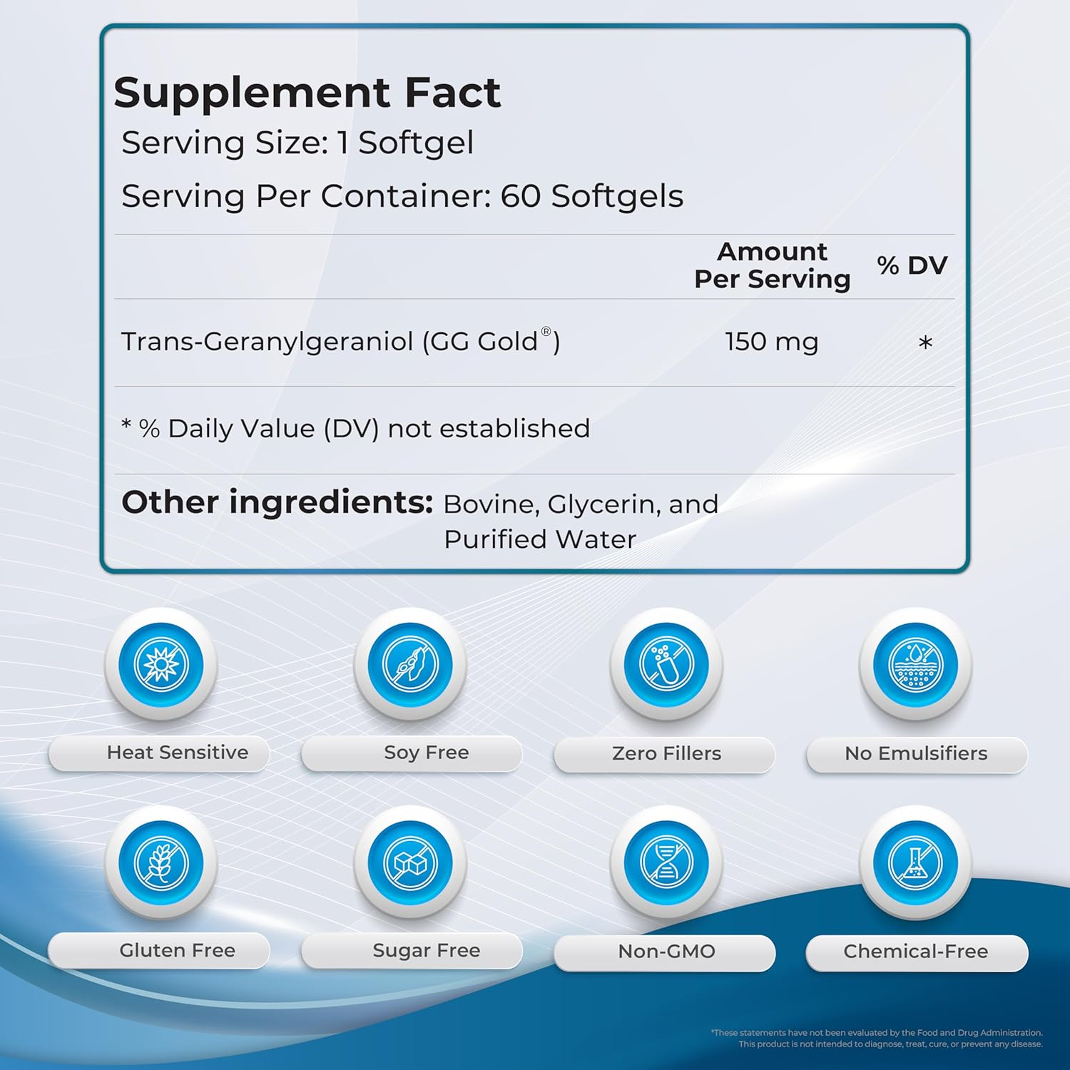 Wellness Extract GG Essential 150Mg 60 Softgels image number 6