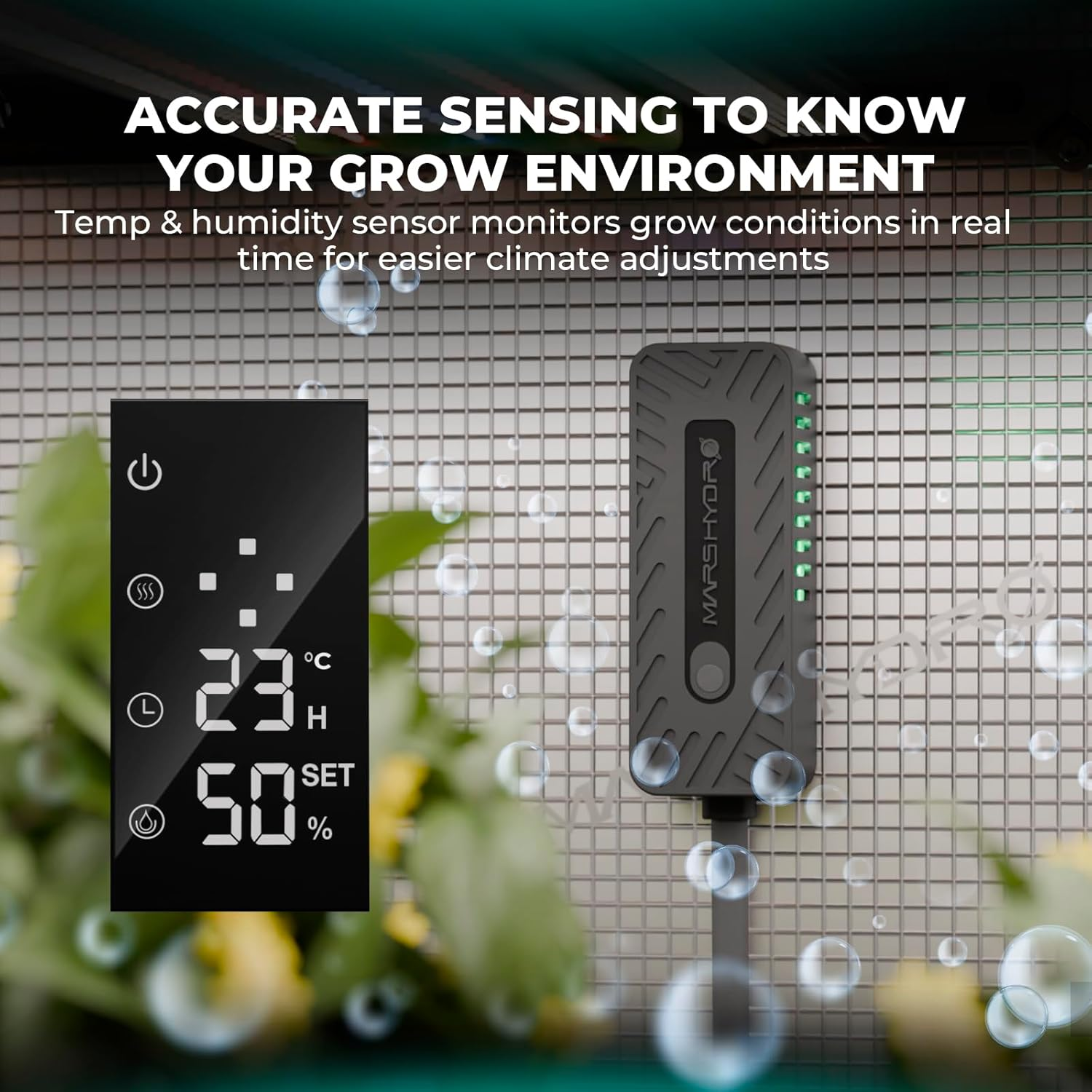 MARS HYDRO Plant Humidifier 6L,With Adjustable Humidity,Timer Function,Ultrasonic Precise and Silent Operation,No-Leak Seal for Grow Tent,Indoor Planting,Greenhouse,Bedroom image number 6