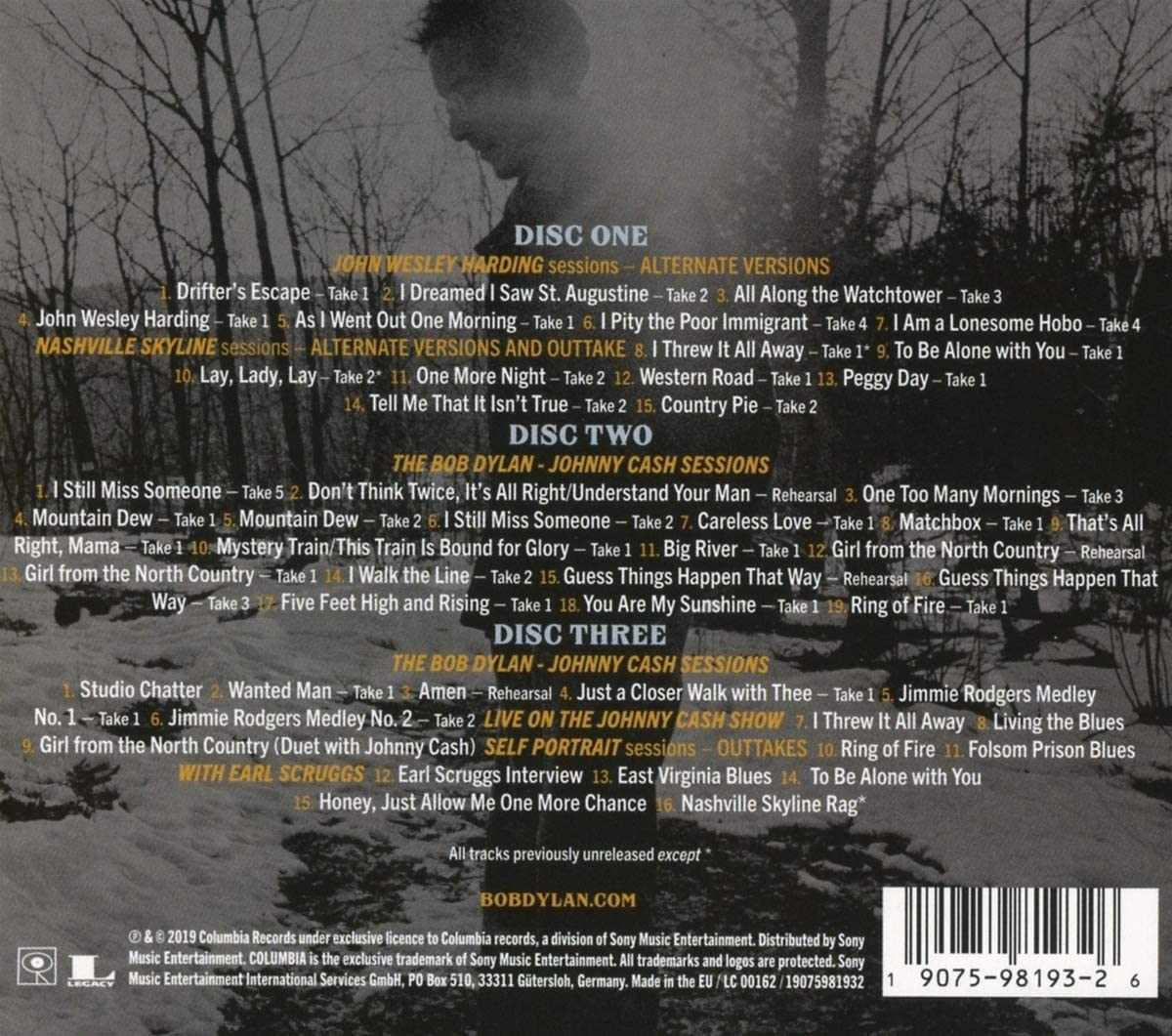 Traveling Thru Ft Johnny Cash: Bootleg Series Vol. 15 (3Cd)