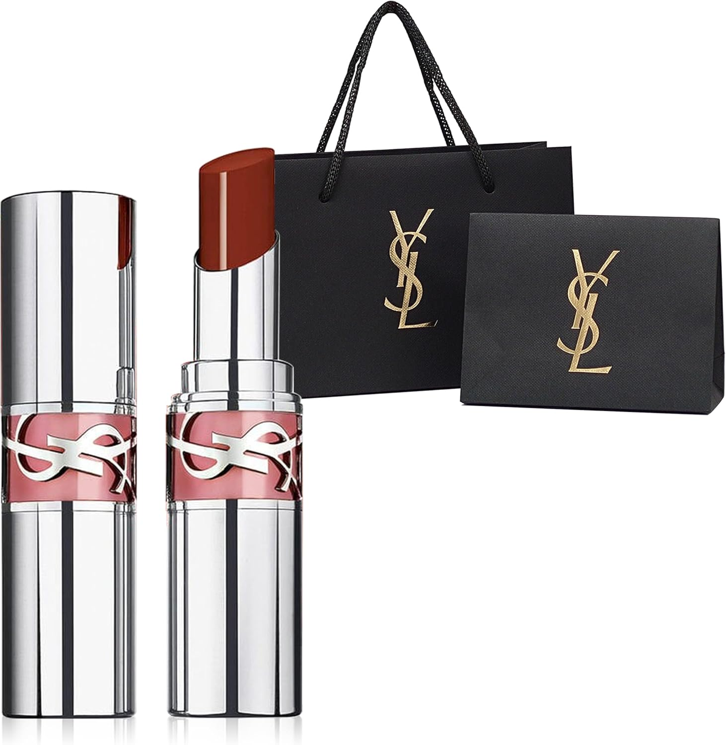 Loveshine Lipstick - 122 Caramel Swirl by Yves Saint Laurent for Women - 0.11 Oz Lipstick image number 2
