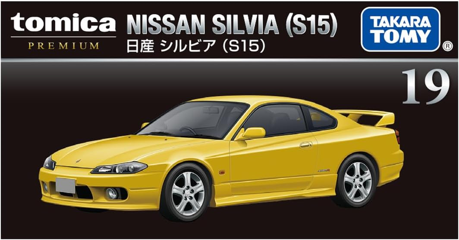 Takara Tomy Tomica Premium 19 Nissan Silvia (S15) Mini Car Toy for Ages 6 and Up image number 2