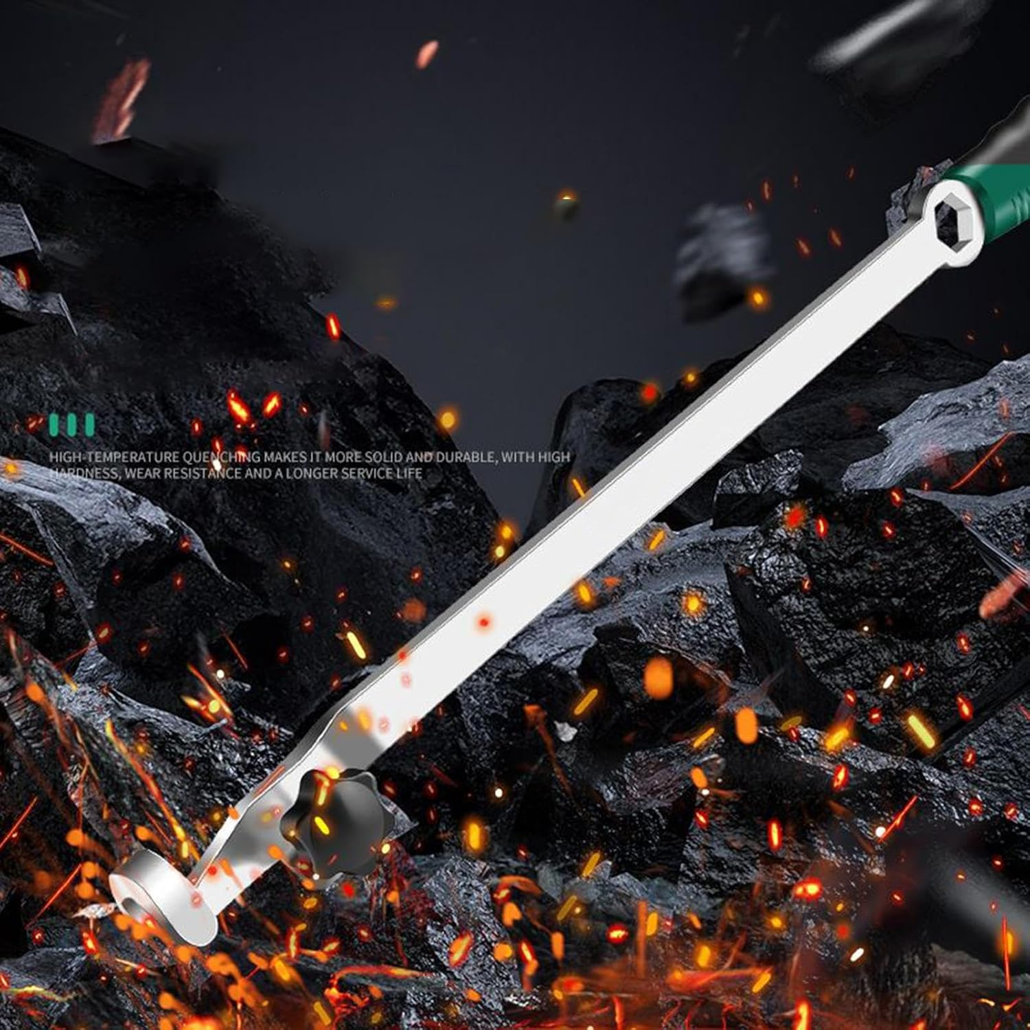 Frxib Wrench Extension,Heavy Duty Universal Repair Utensil - Mechanical Wrench Extension,For Automotive Repair Motorcycle Mechanic Shop Car Fleet Maintenance Garage Inspection Home image number 5