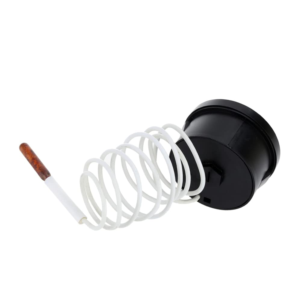 Dial Thermometer Capillary Temperature Gauge with 1M Sensor 0-120&deg;C for Measuring Water Liquid