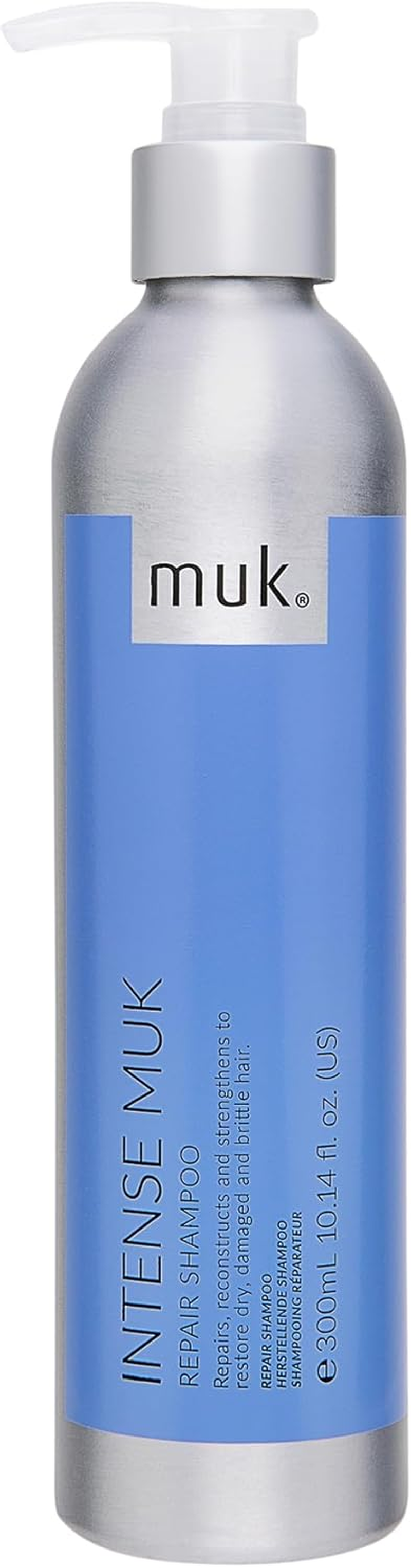 MUK. Intense Muk Repair Shampoo - Reconstructing Formula for Dry, Damaged Hair. Hair Repair Shampoo Strengthens, Moisturises & Restores Elasticity. Protein Shampoo for All Hair Textures, 300Ml image number 5