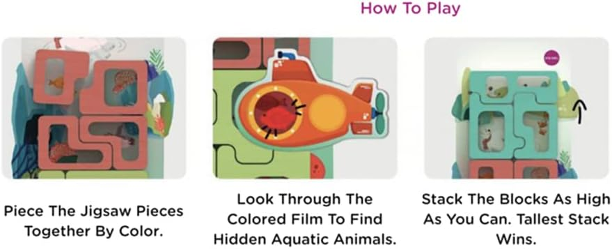 Oribel Vertiplay Wall Toy: Mystical Aquarium