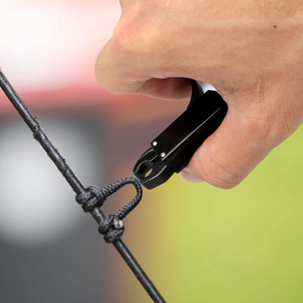 Archery Release Aid Compound Bow with Adjustable Wrist Strap Bow Release AUSTOCK image number 1