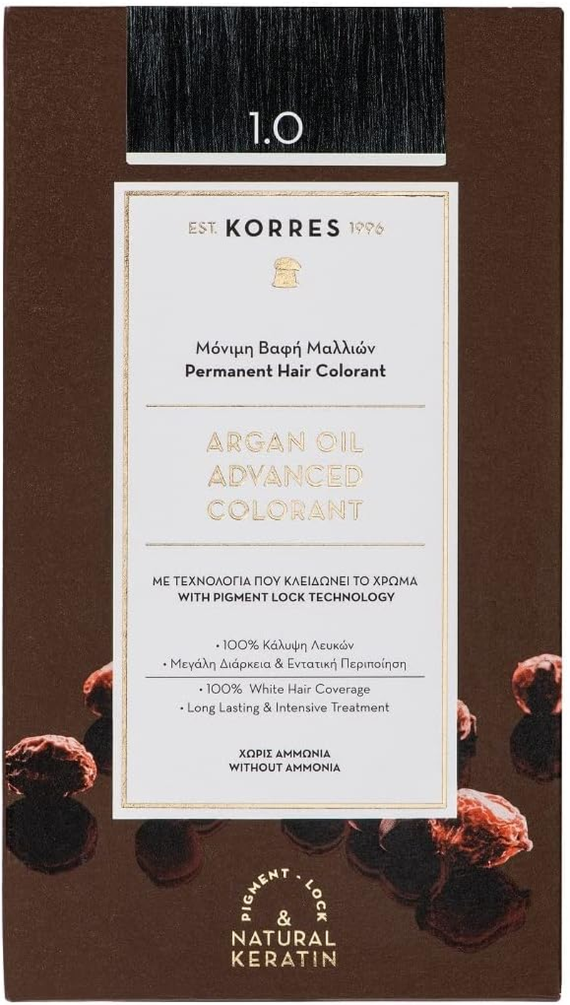 Korres Argan Oil Advanced Permanent Hair Colourant - 7.1 Ash Blonde