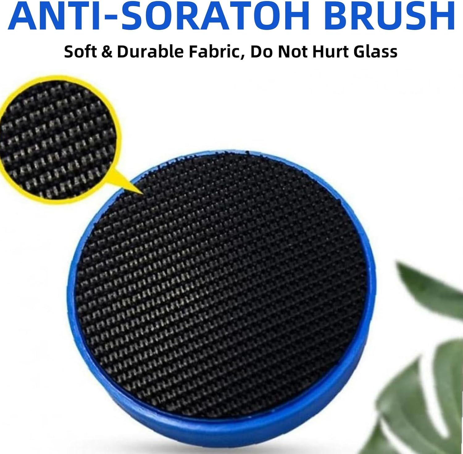 Suytvenxau 2 Pack Mini Magnetic Fish Tank Cleaner, Aquarium Glass Cleaner Brush (Suitable Thickness 3-4MM) &ndash; Strong Magnetic No-Scratch Scraper for Small Acrylic Tanks (Blue) image number 2