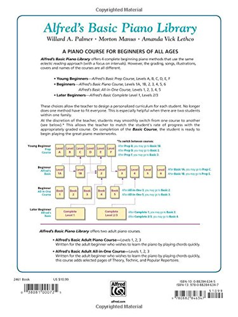 Alfred'S Basic Adult Piano Course Lesson Book, Bk 2 image number 3