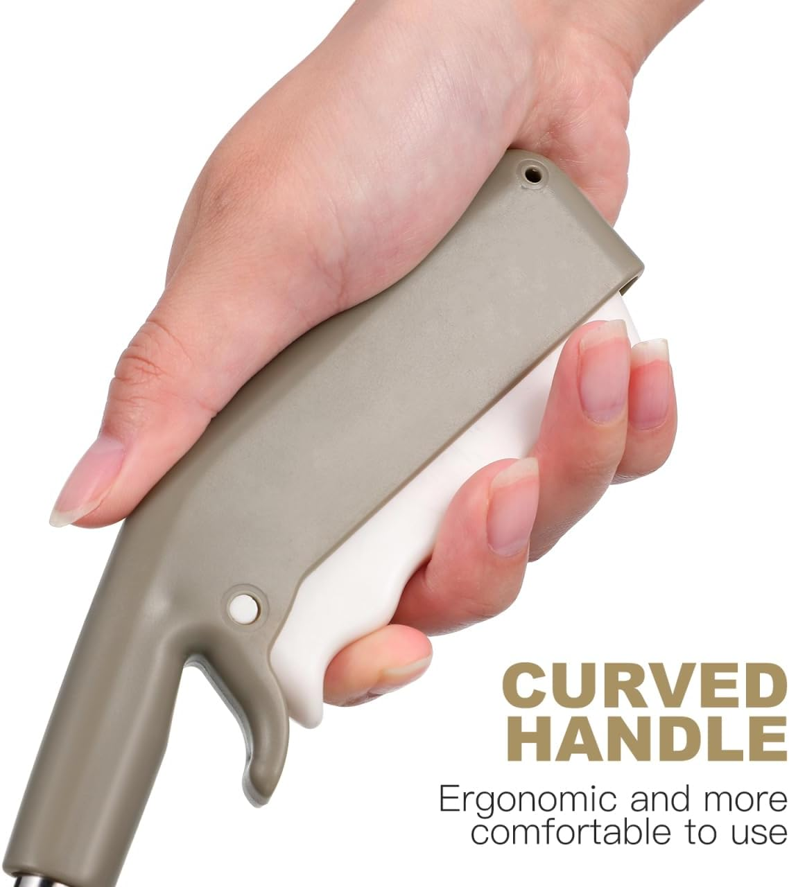 Iplusmile Grabber Reacher Tool, Rubbish Clip Anti-Slip Jaw, Short Handle Short Trash Picker Mobility Aid Reaching Assist Tool for Litter Picker, Arm image number 5