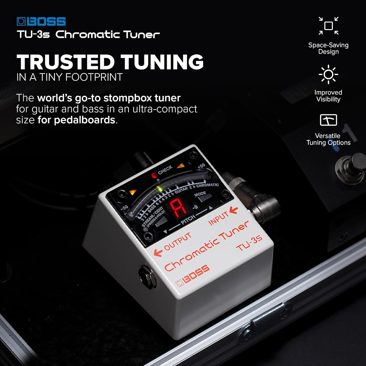 Boss TU-3S Chromatic Tuner image number 5