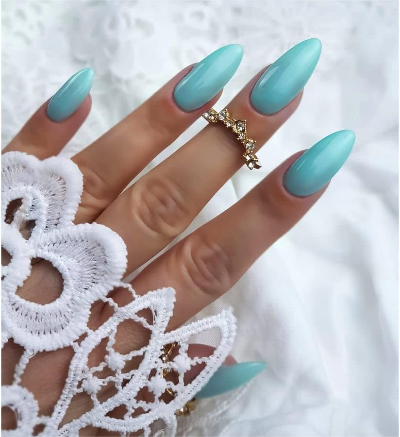 Semilac Extend UV Nail Polish 5-In-1 Green Colour 808 Pastel Mint 7 Ml Innovative UV LED Colour Polish for Colour-Intensive Fingernails Nail Polish image number 2