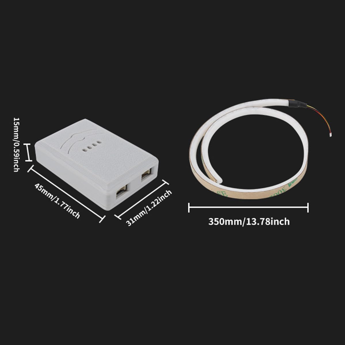 Laroal Drone Light Strip for NEO AVATA2 Aircraft Light-Emitting Night Flight Lamp Belt Waterproof Adjustable Brightness Warning Light Strip Drone Accessories image number 4