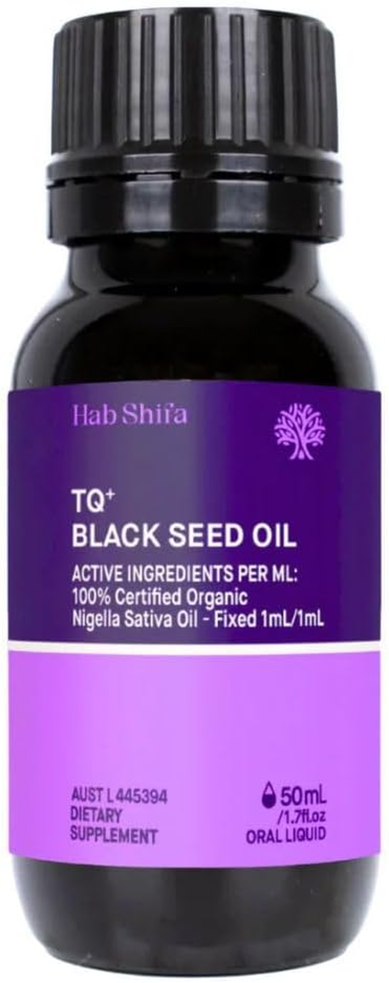 Hab Shifa Black Seed Oil | ACO Certified Organic | 100% Pure Cold Pressed Black Cumin Nigella Sativa Oil | Heart-Healthy Immune Support | Healthy Skin & Hair | Non-Gmo, Vegan | Omega 3 6 9 image number 3