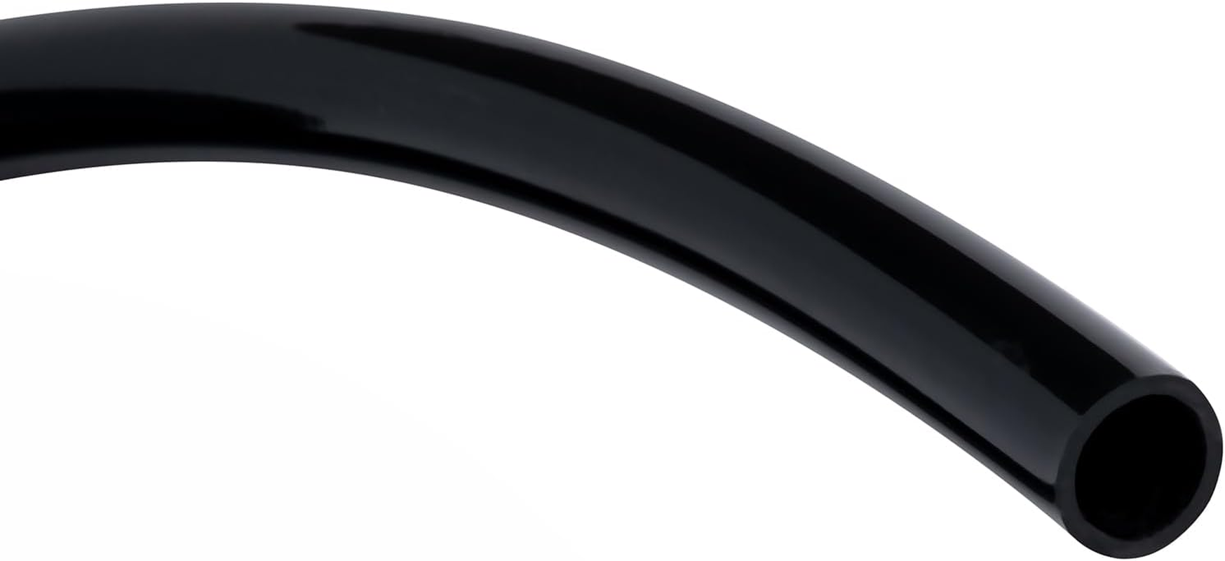 Zy-Hosetube Black Vinyl Tubing 1/4&rdquo; ID &times; 3/8&rdquo; OD - 100 Feet PVC Flexible Plastic Tube Hybrid Hose, Transfer Water Air Oil for Pond Fountain Garden, Non-Toxic and BPA Free image number 6