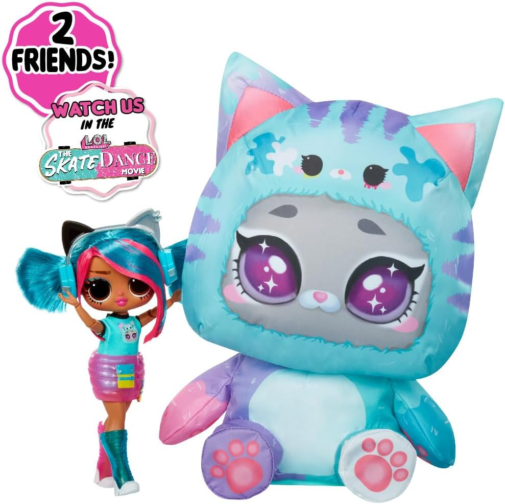 L.O.L. Surprise! Tweens Costume Surprise Emma Emo Fashion Doll with Inflatable Teal Kitty Pet Costume and Multiple Surprises Including Fabulous Fashions & Accessories &ndash; Great for Kids Ages 4+ - Emma Emo image number 5