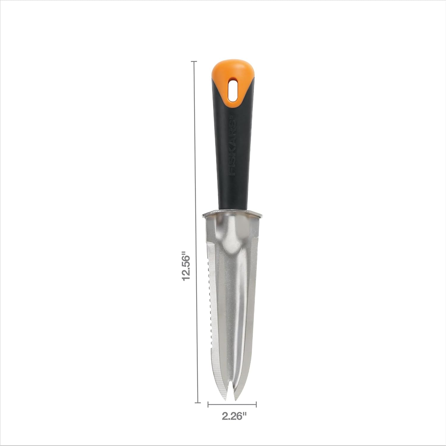 Fiskars Steel Garden Knife, Multi-Purpose Weed Puller Gardening Tool for Planting, Weeding, Digging, and Cultivating with Hanging Hole image number 4