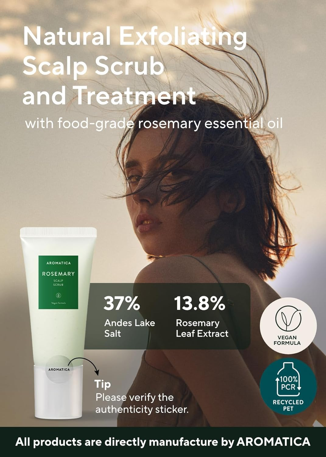 AROMATICA Rosemary Scalp Scrub, 165 G image number 4