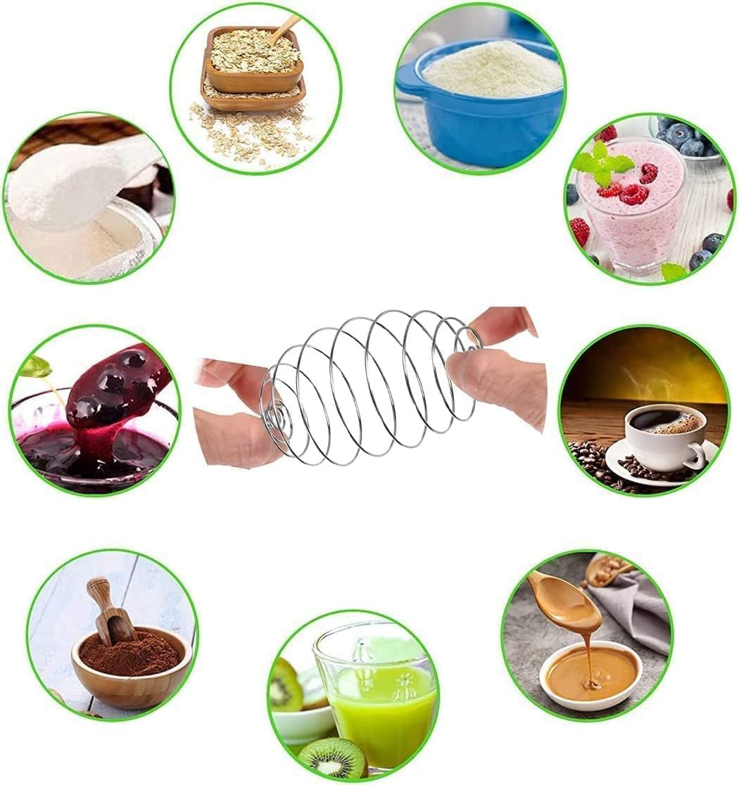 2Pcs Stainless Steel Bottle Mixer Ball, Shaker Balls, Protein Shaker Ball, Blender Balls for Mixer Bottles, Wire Whisk Ball, Mixing Balls for Protein Shakes Formula image number 2