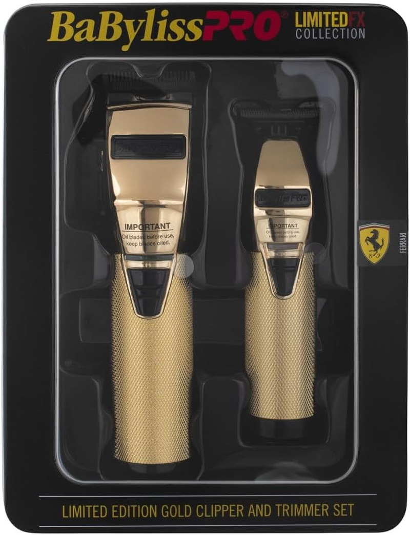 Babylisspro Limitedfx Gold Clipper and Outliner Trimmer Duo image number 2