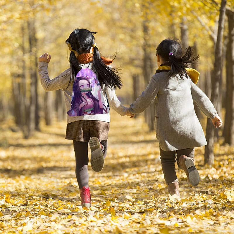 RZDQZY Drawstring Gym Bag Drawstring Sports Bag Backpacks Backpack School Backpack Campus Drawstring Bag, Multicoloured, 1 image number 4