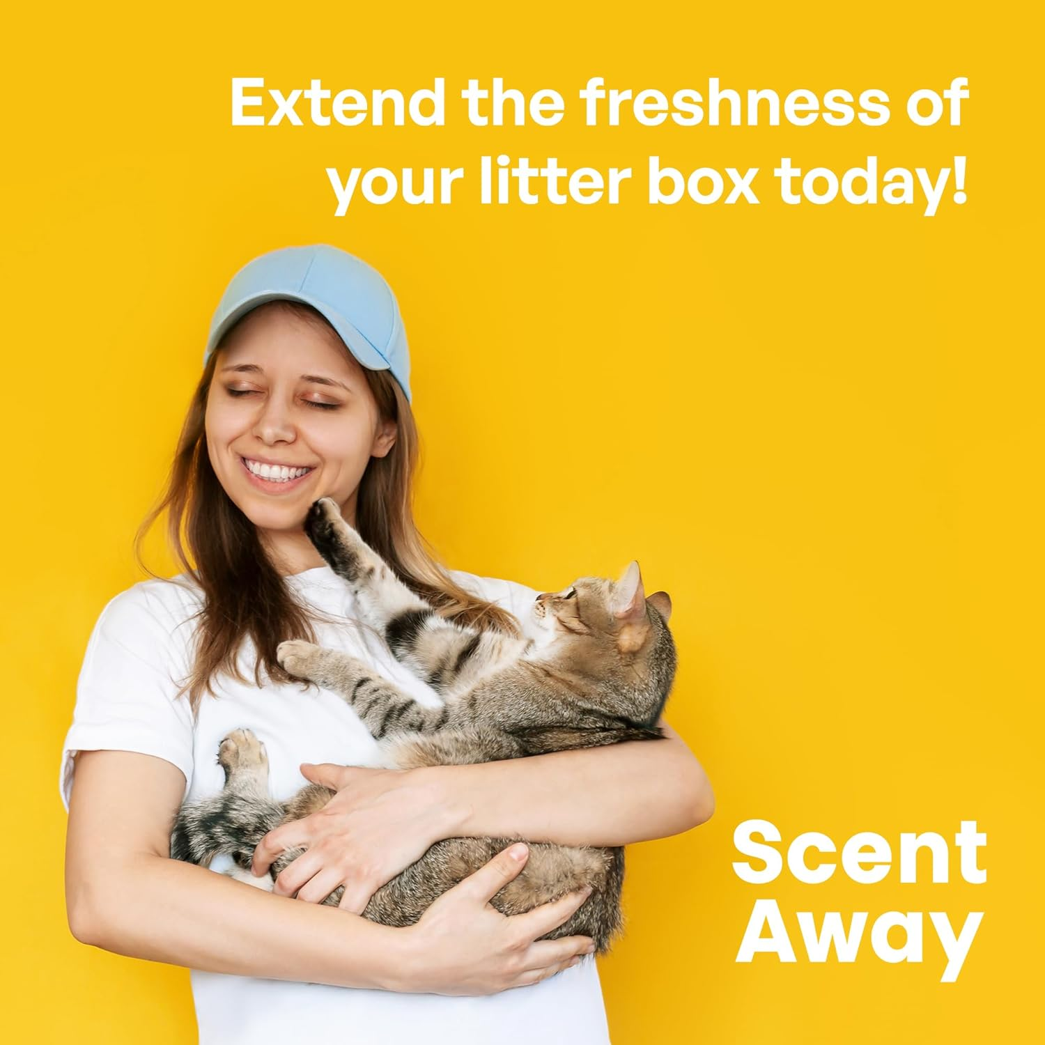 SCENT AWAY Cat Litter Deodorizer Box Odor Eliminator | Fragrance Free with Active Carbon | Eliminates Odors and Smells to Keep Your Home Fresh and Clean (Pack of 1) image number 6