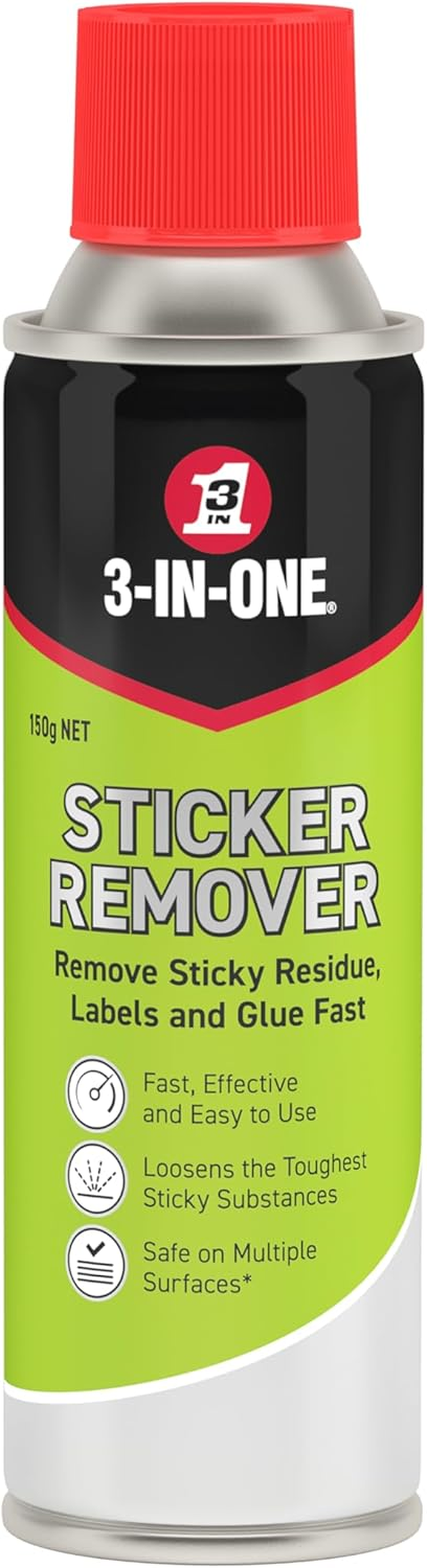 3-IN-ONE Sticker Remover Spray 150 G image number 5