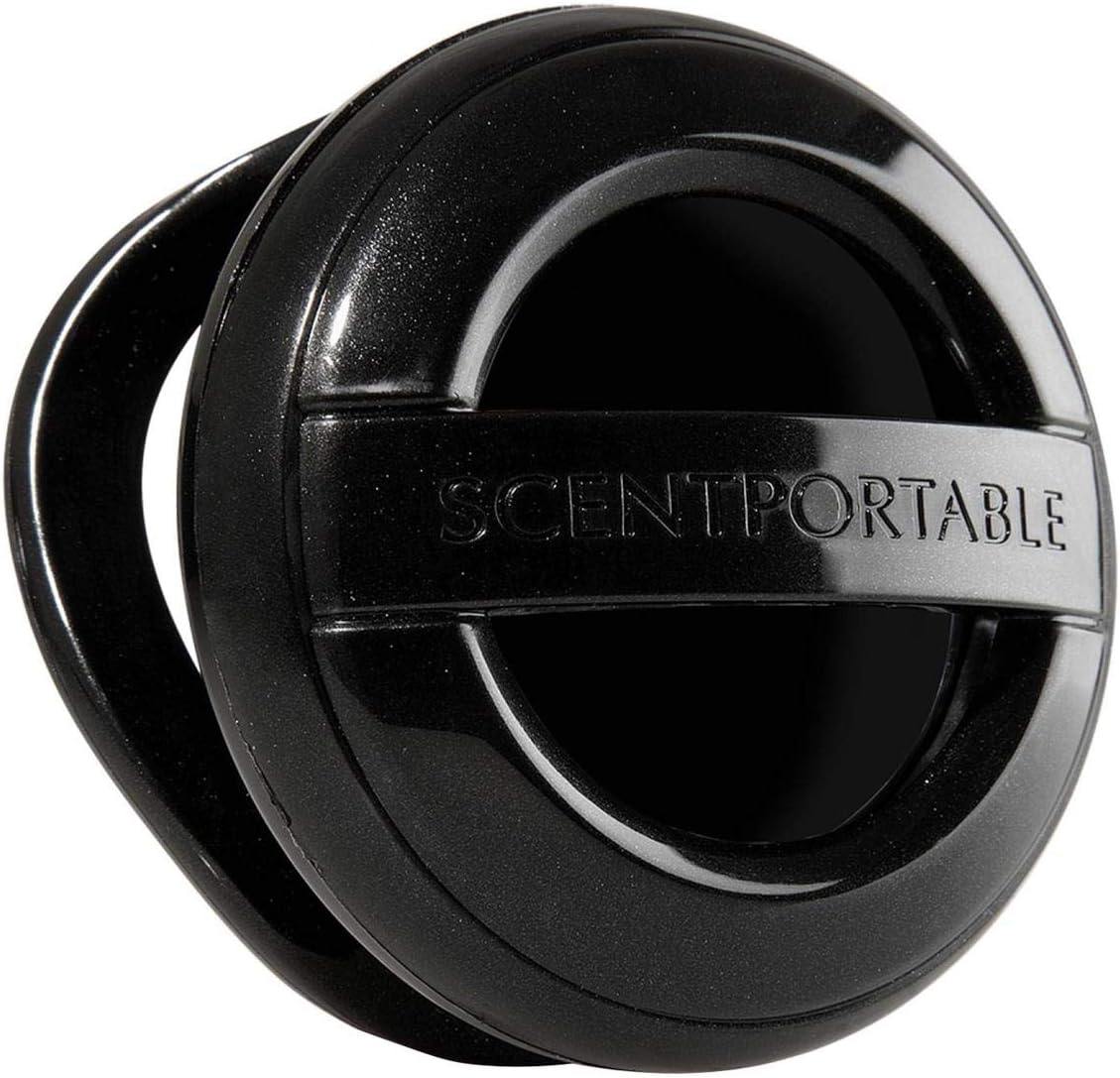Bath & Body Works Scentportable Car Visor Clip Black Rubber