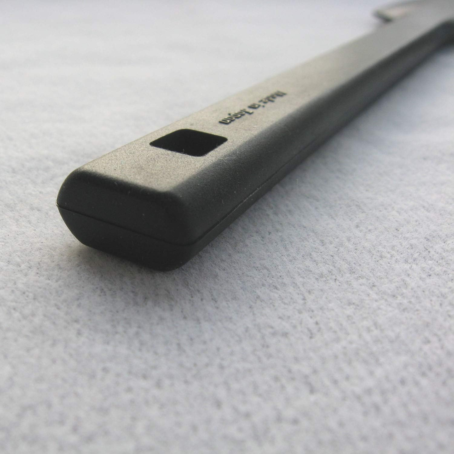 Nagao Tsubamesanjo Silicone Heat Resistant Rubber Spatula, Large, Black, One-Piece Mold, Cooking, Confectionery, Made in Japan image number 3