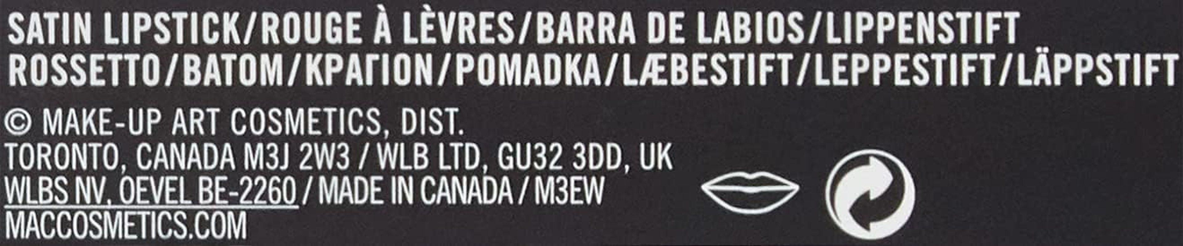 MAC Lipstick - Paramount (Satin) 3G image number 3