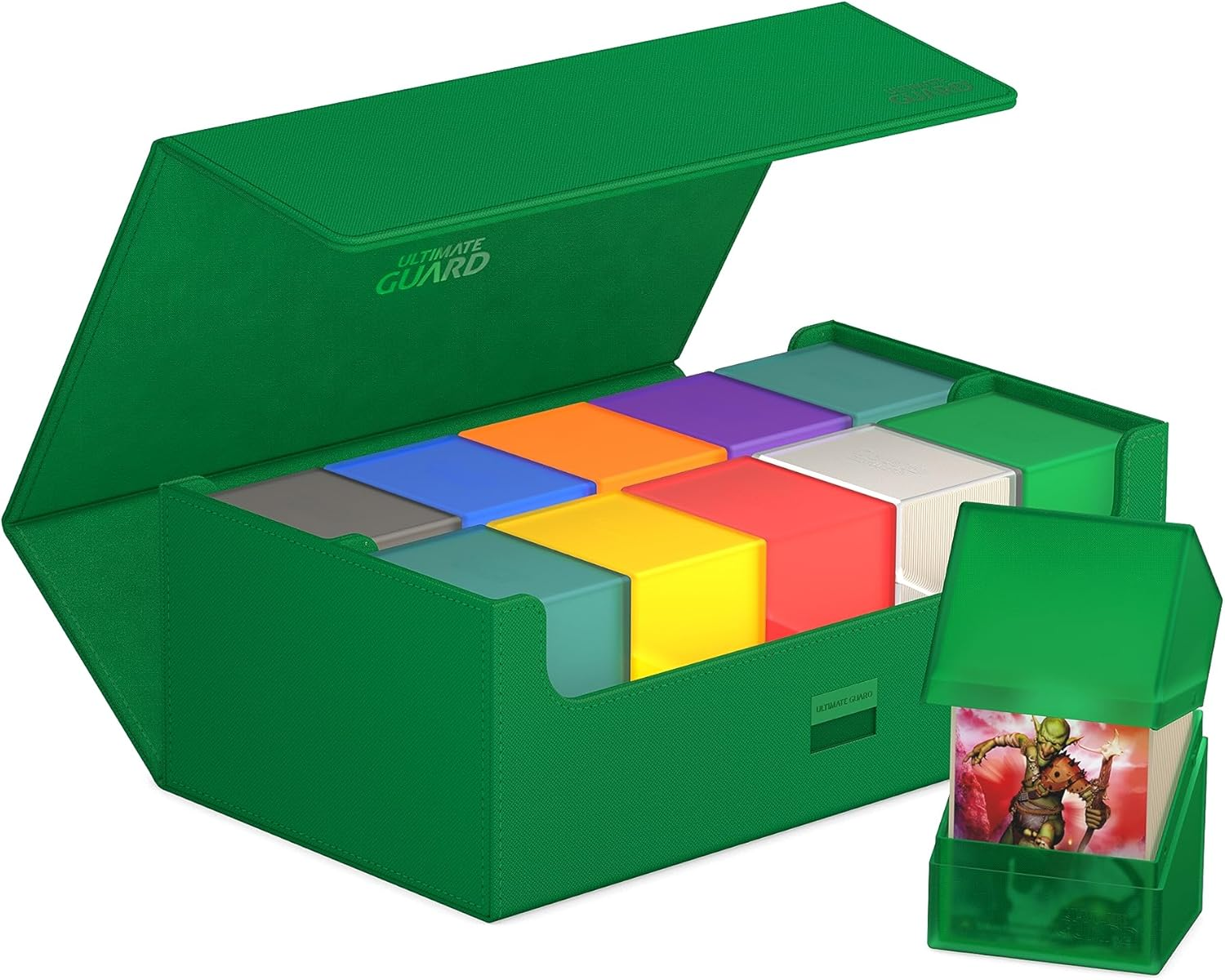 Ultimate Guard Arkhive 800+ Xenoskin Monocolour Flip Deck Box image number 6