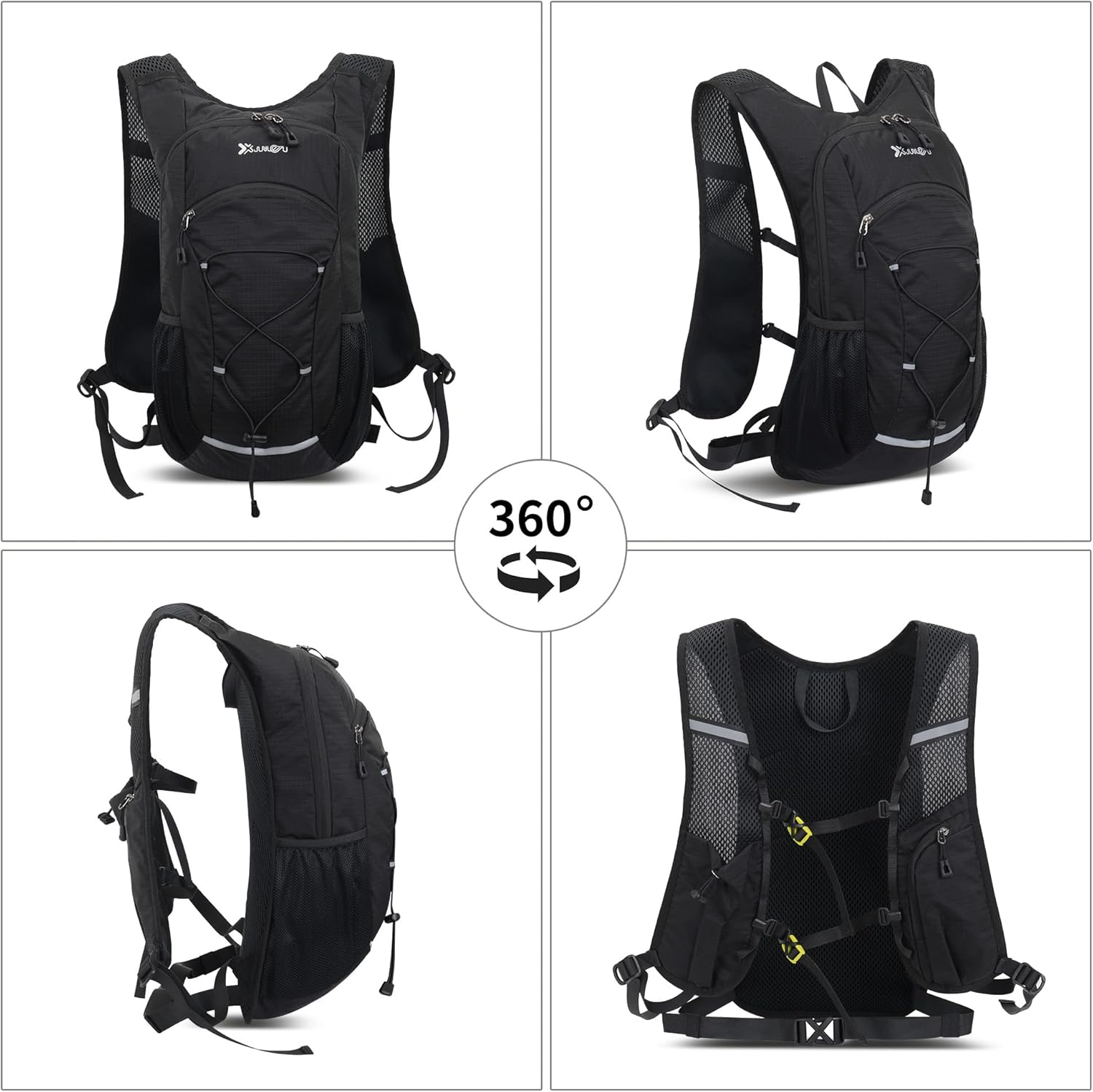 Hydration Backpack, 20L Lightweight Running Vest with 1.5L Water Bag, Cycling & Outdoor Adventures