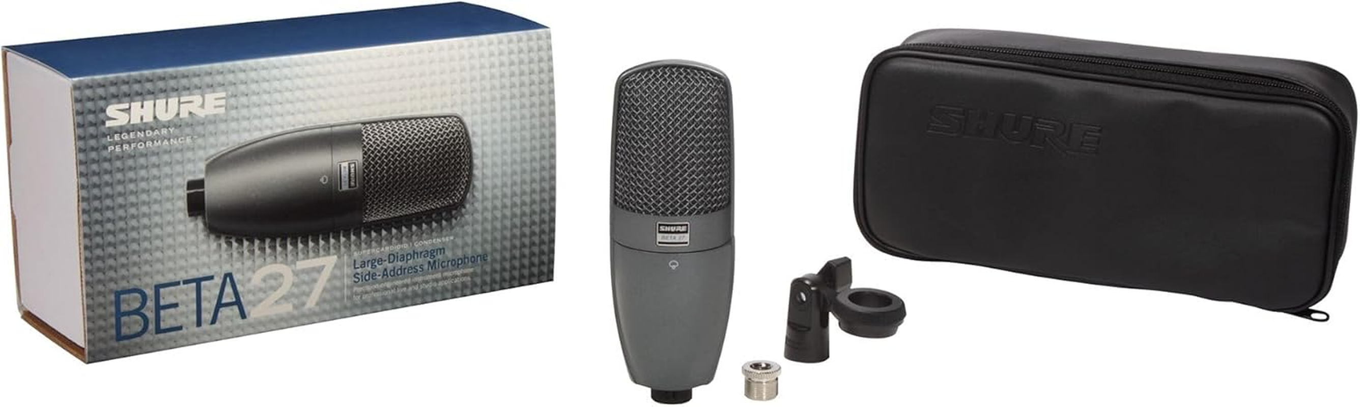 Shure BETA 27 Supercardioid Side-Address Condenser Microphone for Instrument and Vocal Applications image number 4