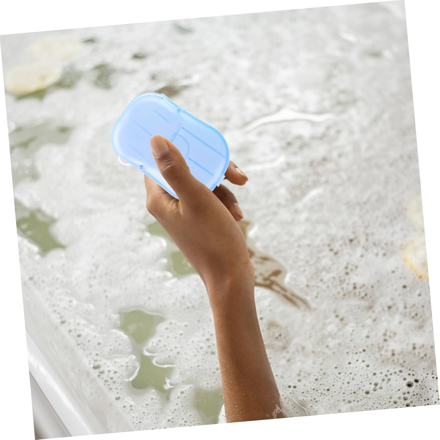 BESTOYARD Travel Soap Paper Sheets Portable Camping Accessories Disposable Soap for Hiking Outdoor and Camping image number 5