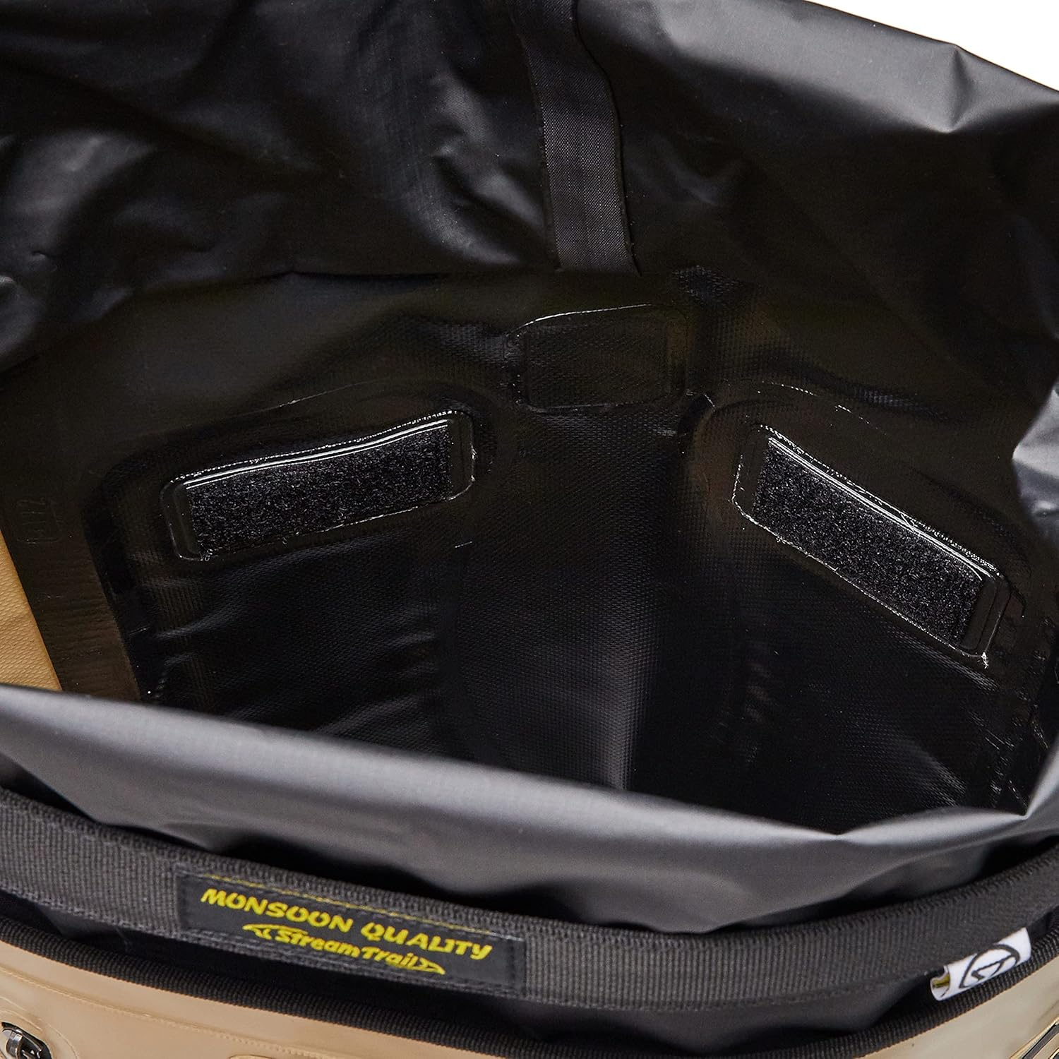 Stream Trail Dry Tank Waterproof Backpack 1.5 Gal (40 L) D2 SAND Large, Beige (Sand), 大 image number 3