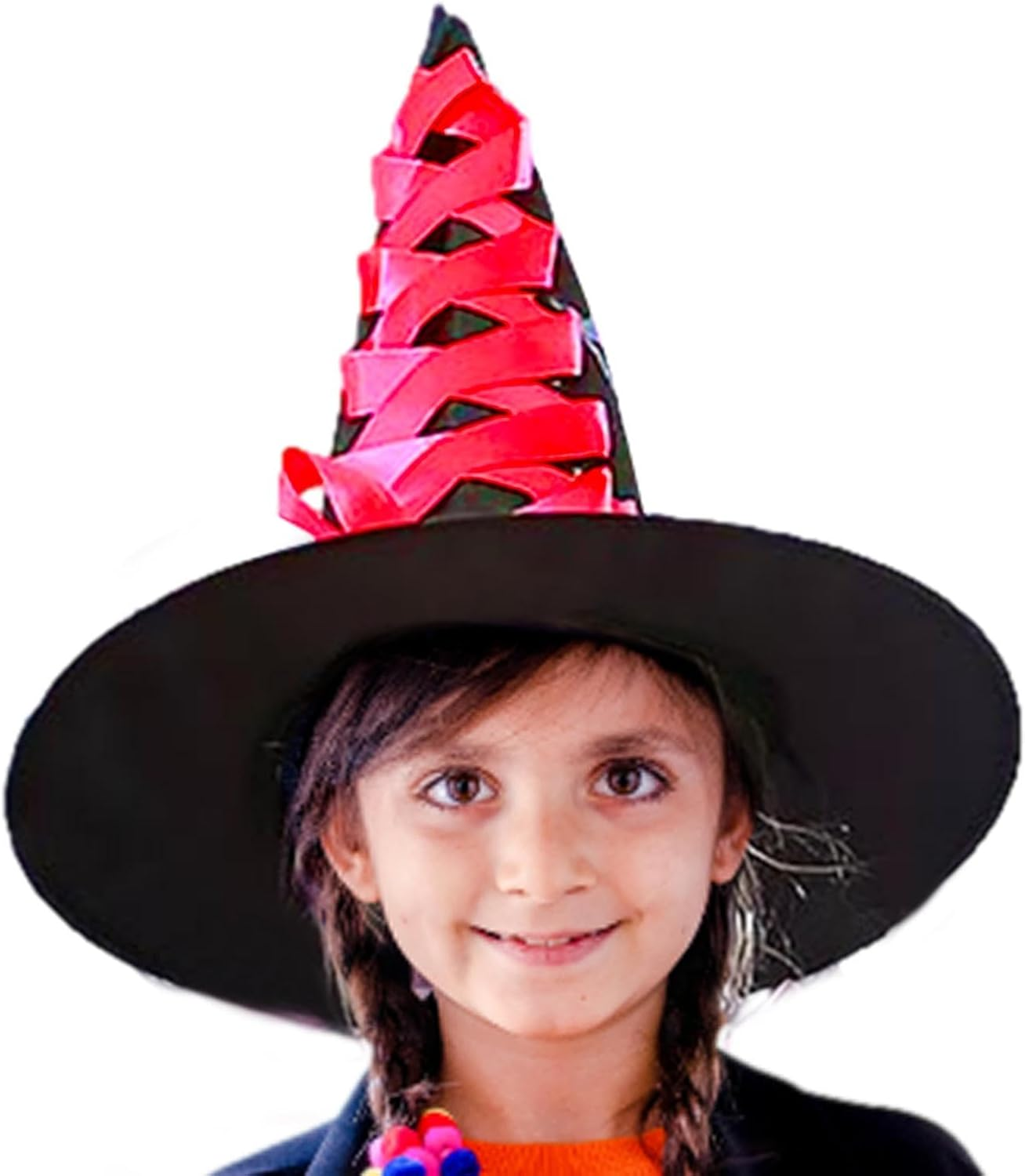 Witch Dress up Accessories,Halloween Fairytale Accessories Fancy Witch Dress up - Wizard Cosplay Witch Hat Broom for Teen Girls for Role-, Costume, Parade, Cosplay Imtrub