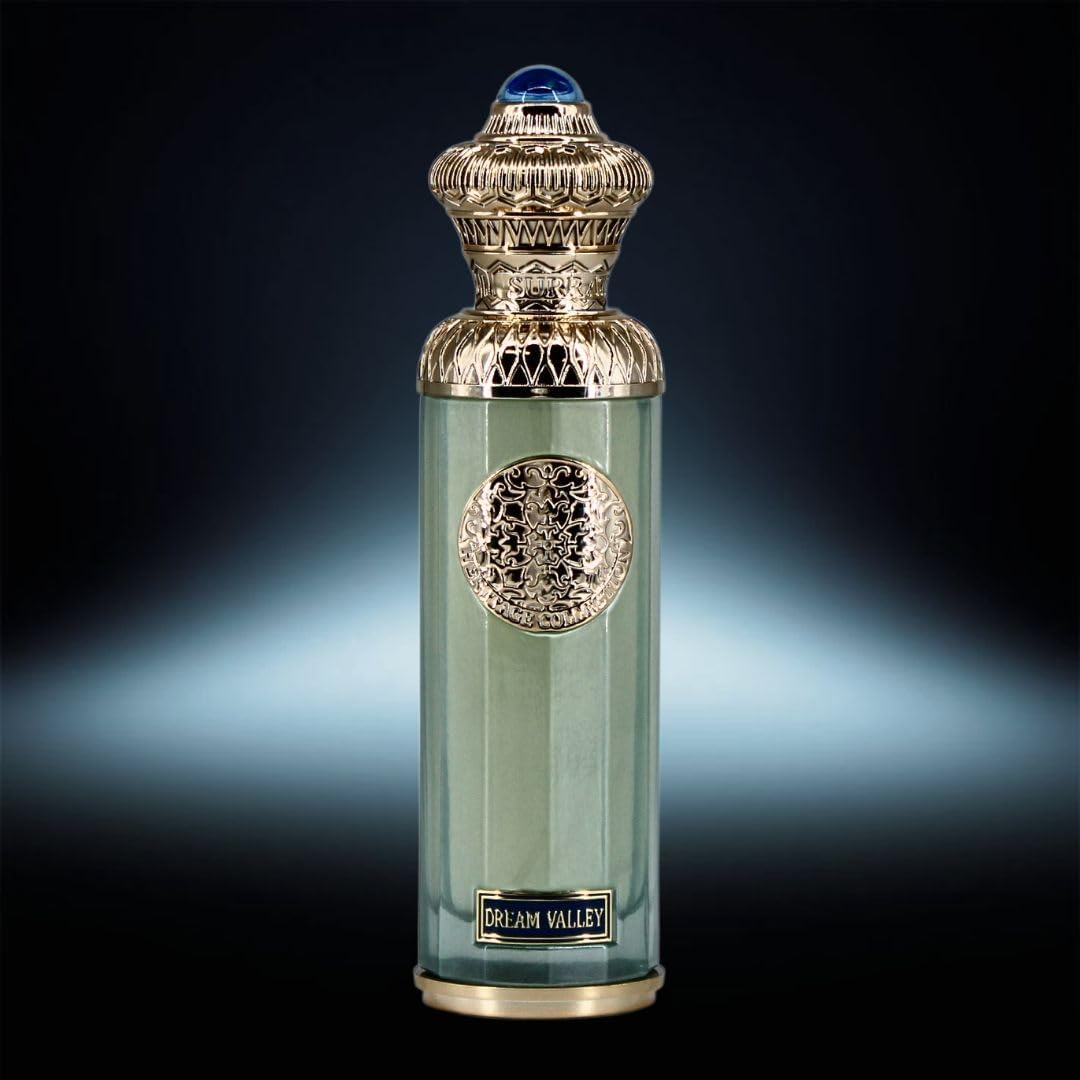 Surrati HERITAGE COLLECTION - DREAM VALLEY Eau De Parfum Spray 140ML (4.7 OZ) a Refreshing & Elegant Scent That Blends Crisp Citrus with Soft Florals.