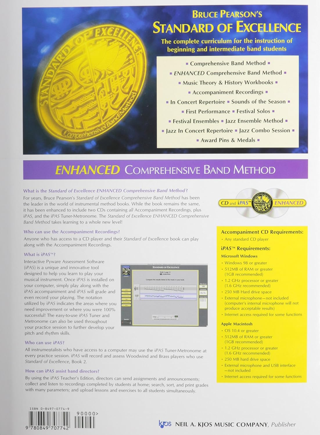 PW22XE - Standard of Excellence Enhanced - Book 2 - Alto Saxophone