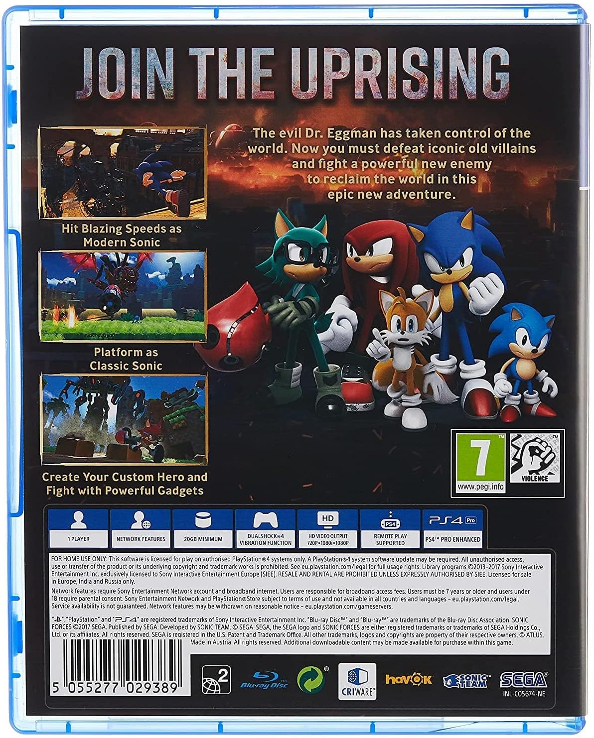 Sega Sonic Forces Playstation 4 Games image number 5